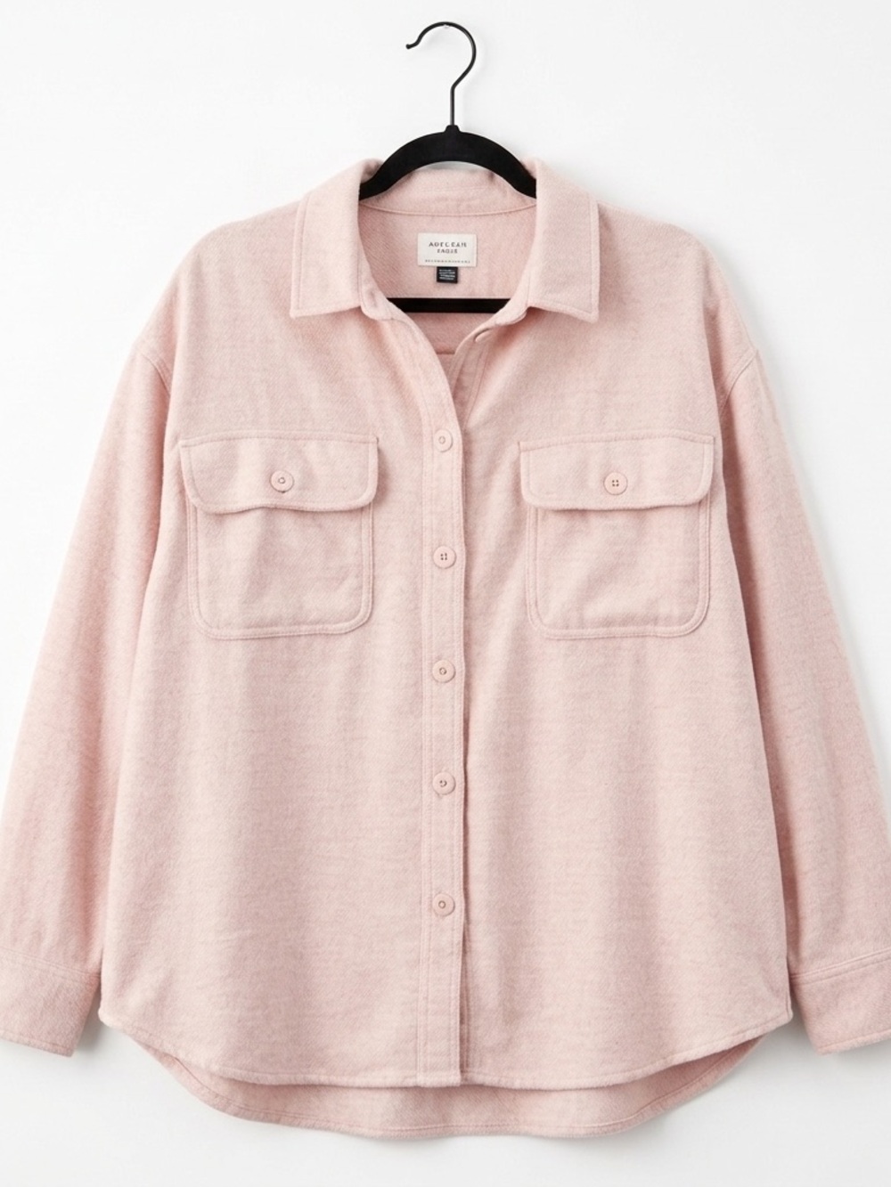 American Eagle Outfitters NWT Pink Button Down Shirt Jacket - XL